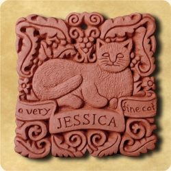 Personalised example of A personalised gift for a very fine cat