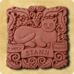 Personalised example of A personalised gift for a very fine cat