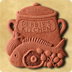 Personalised example of A personalised cooking pot for a great cook