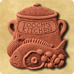 Personalised example of A personalised cooking pot for a great cook