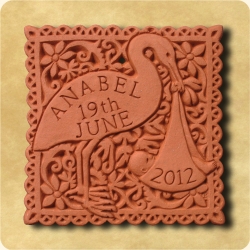 Personalised example of A personalised gift for a new Baby