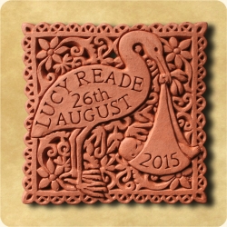 Personalised example of A personalised gift for a new Baby
