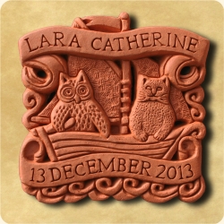 Personalised example of A personalised owl & pussycat for any occasion Personalised example of A personalised owl & pussycat for any occasion