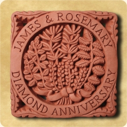 Personalised example of A personalised herbs tile for any message Personalised example of A personalised herbs tile for any message