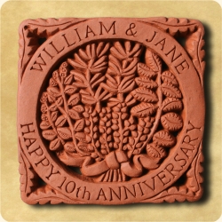 Personalised example of A personalised herbs tile for any message Personalised example of A personalised herbs tile for any message