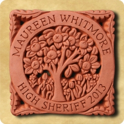 Personalised example of A personalised orange tree for any message Personalised example of A personalised orange tree for any message