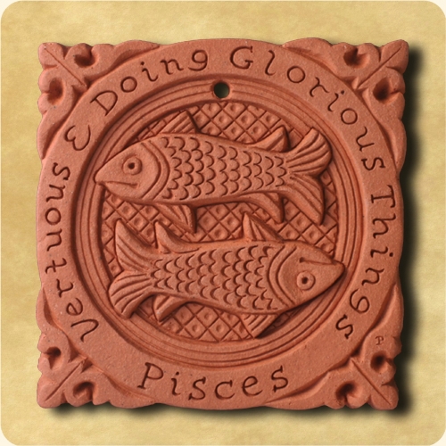 Pisces or the Fishes sign of the Zodiac Pisces or the Fishes sign of the Zodiac