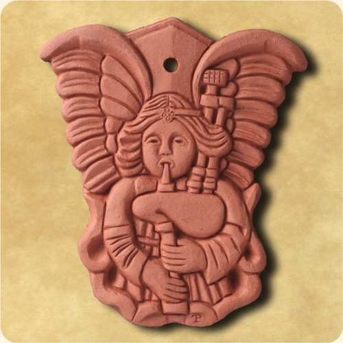 Angel Piper wall plaque Angel Piper wall plaque