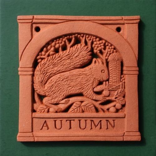 Autumn - Four Seasons wall plaque Autumn - Four Seasons wall plaque