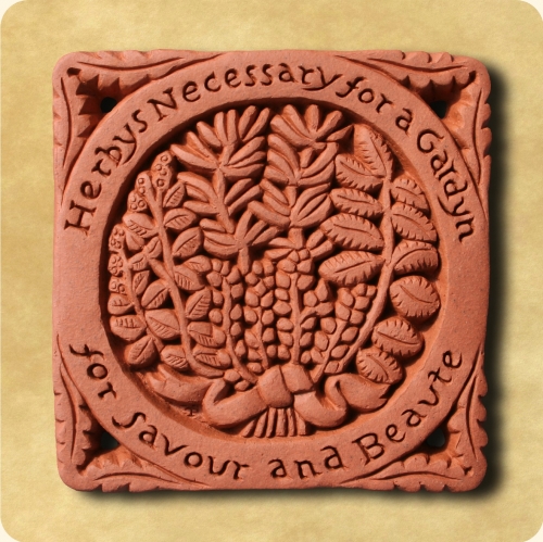 Herb Garden wall plaque Herb Garden wall plaque