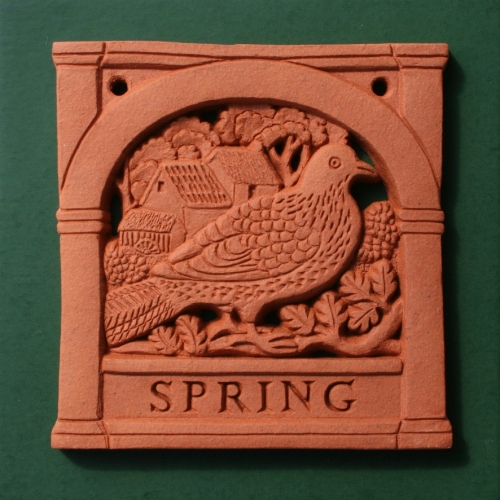 Spring - Four Seasons wall plaque Spring - Four Seasons wall plaque