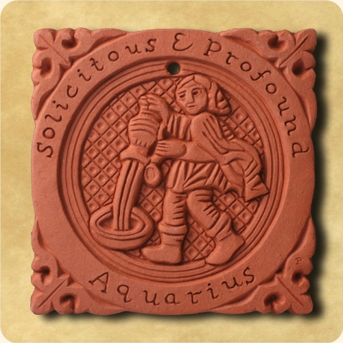 Aquarius or Water Carrier sign of the Zodiac Aquarius or Water Carrier sign of the Zodiac