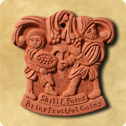 Fruitful Gains decorative wall plaque Fruitful Gains decorative wall plaque