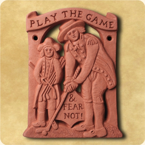 The Gallant Golfer wall plaque The Gallant Golfer wall plaque