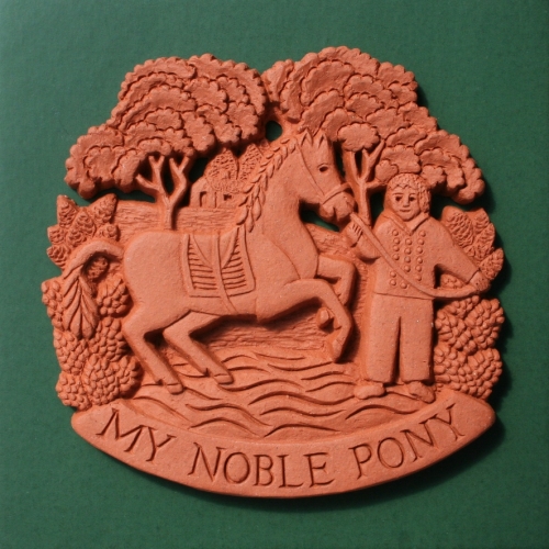 My Noble Pony decorative wall plaque